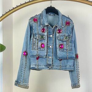 Bedazzled Jean Jacket